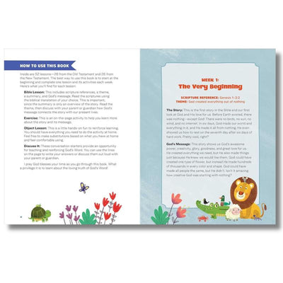 Bible Study Workbook for Kids - Lessons, Activities, and Quizzes to Grow Faith