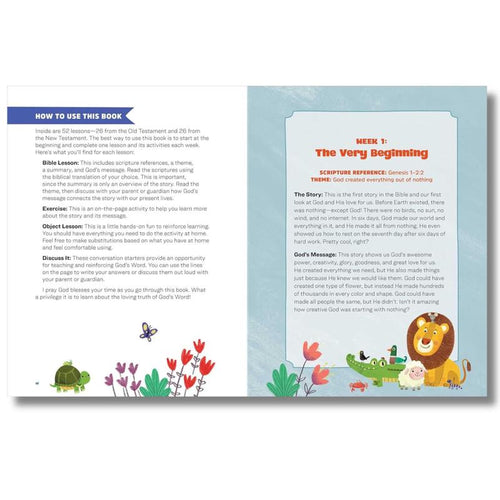 Bible Study Workbook for Kids - Lessons, Activities, and Quizzes to Grow Faith